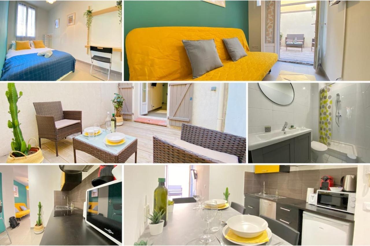 Happyhome Terrasse En Ville Fastwifi Netflix Marseille Exteriör bild